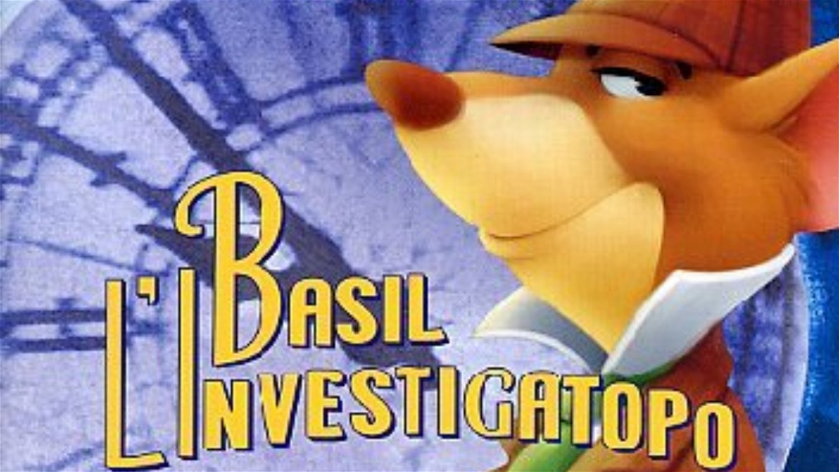 Primo piano di Basil l'investigatopo