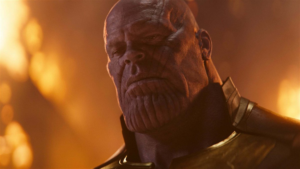 Josh Brolin come Thanos in Avengers: Infinity War