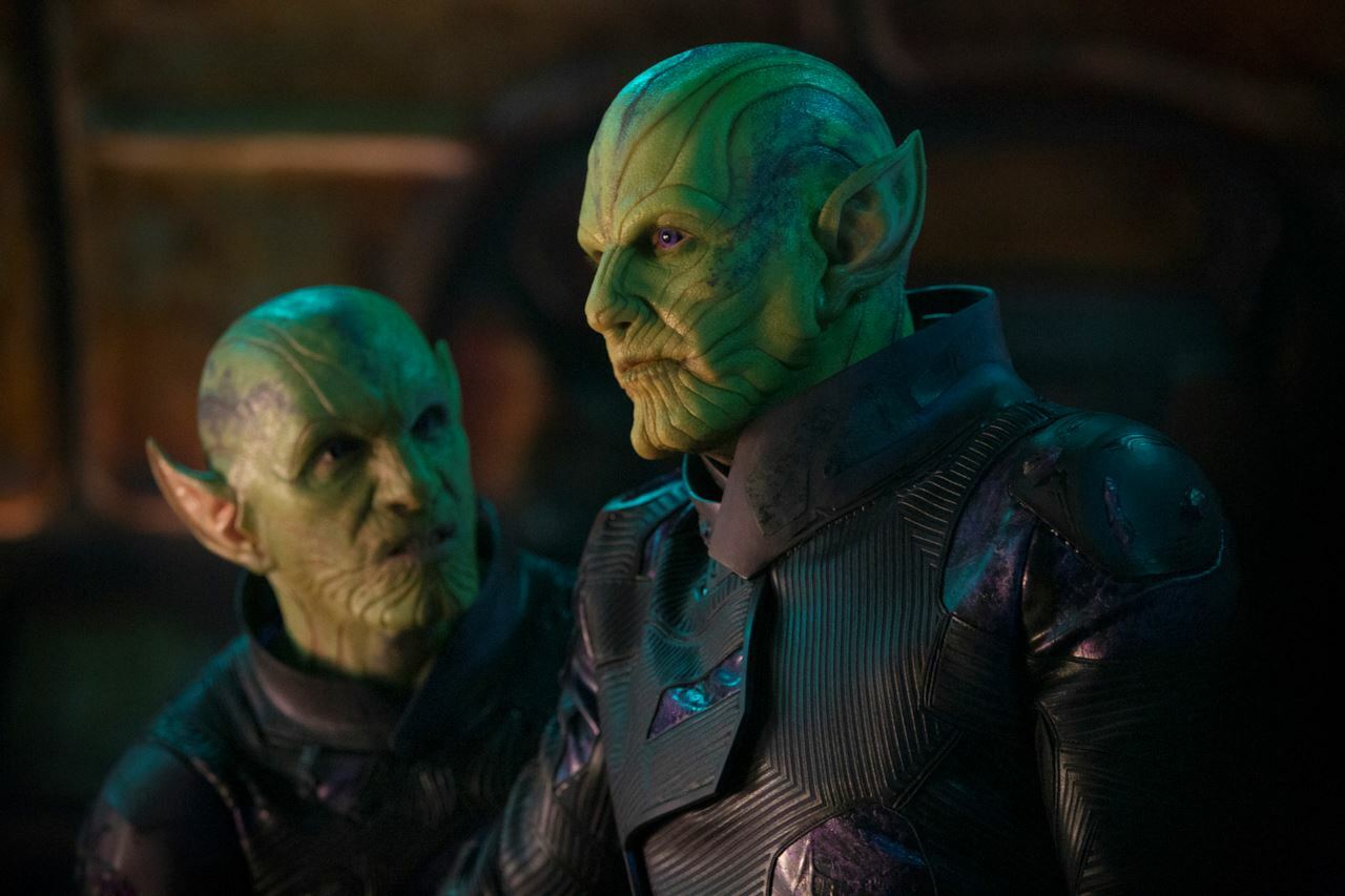 Clicca per vedere l'immagine originale Gli alieni Skrull in Captain Marvel