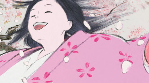 La principessa splendente La principessa splendente gioisce tra i ciliegi in fiore