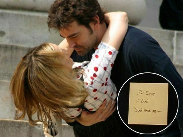 Jack Berger, Carrie Bradshaw e il post-it in Sex and the City