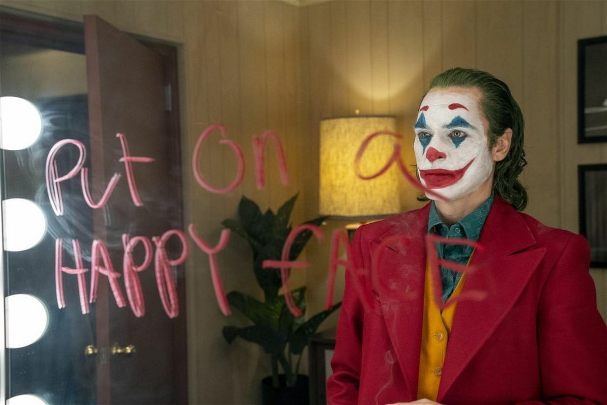 Un'immagine di Joker con protagonista Joaquin Phoenix