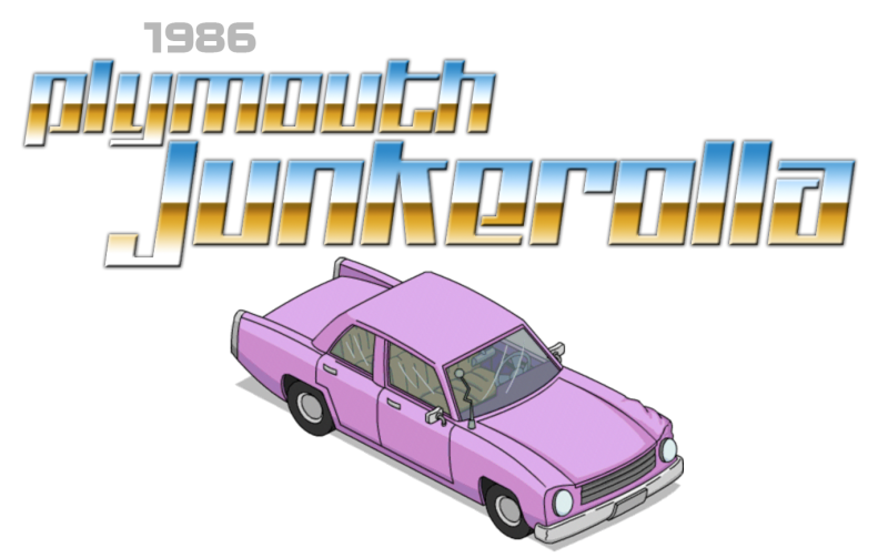 La Plymouth Junkerolla del 1986 è l'auto di Homer Simpson