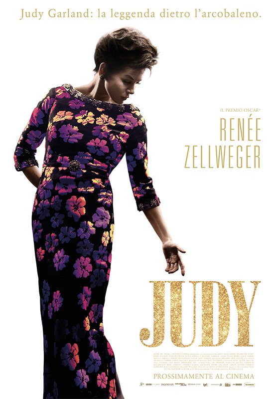 Renée Zellweger nel poster italiano di Judy