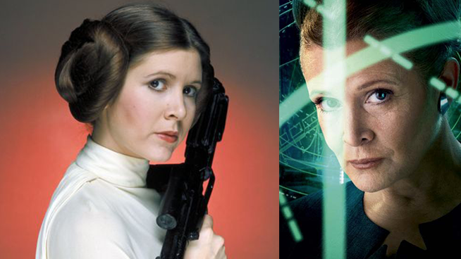 Le due versioni della Principessa Leia