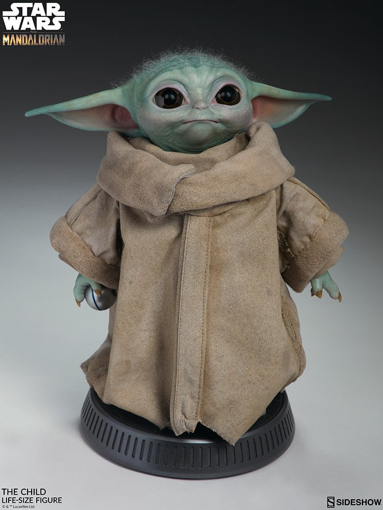 Baby Yoda, action figures scala 1:1