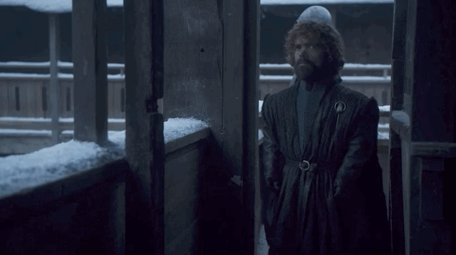 Tyrion e Sansa nella GIF di GoT 8