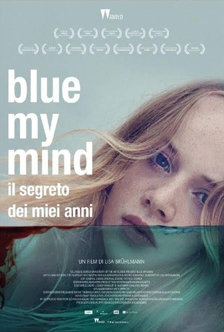 La locandina ufficiale di Blue my mind - Il segreto dei miei anni