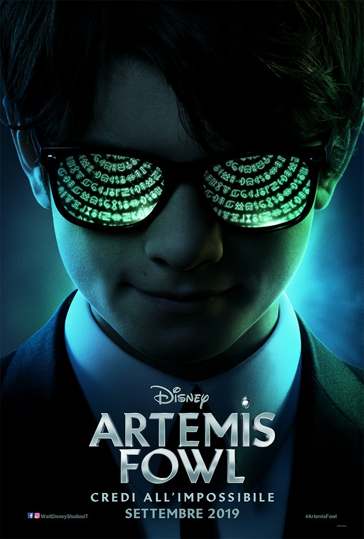 Il poster ufficiale di Artemis Fowl