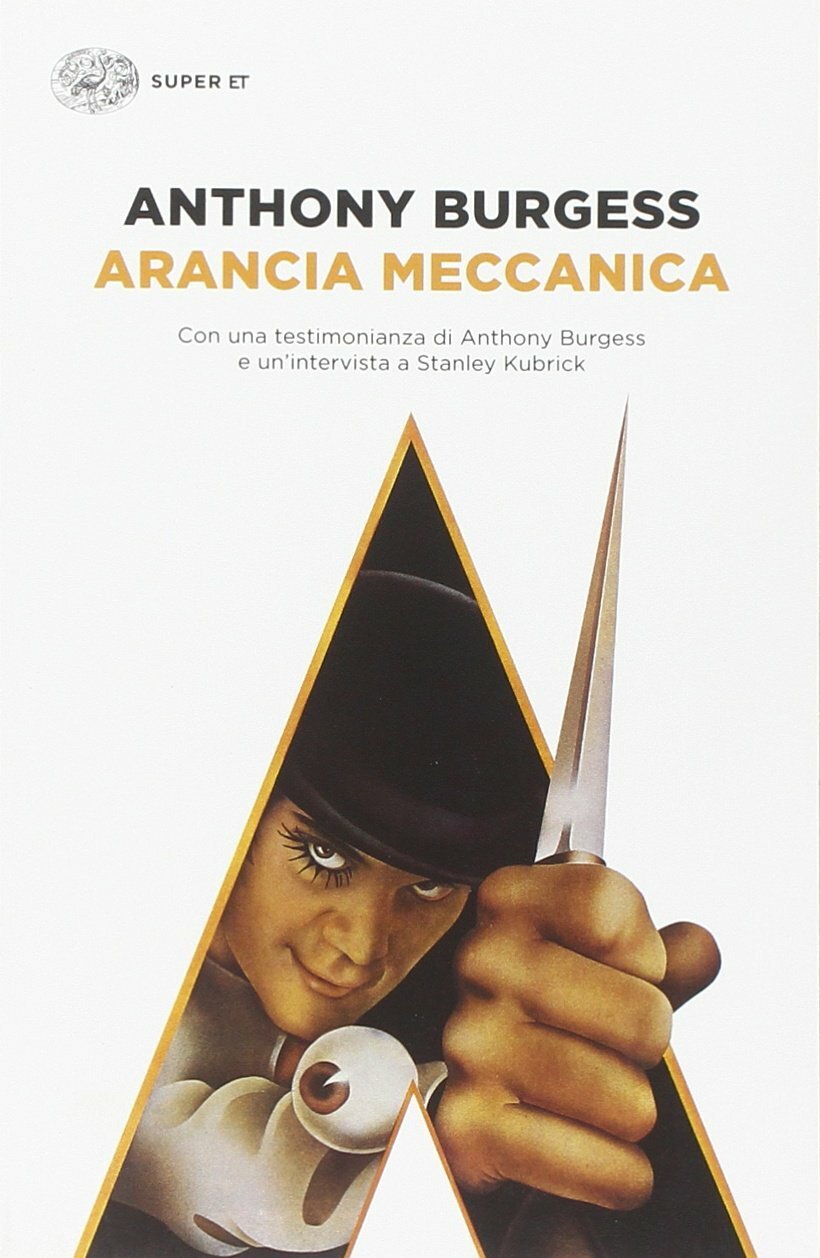 Copertina del libro Arancia meccanica di Anthony Burgess
