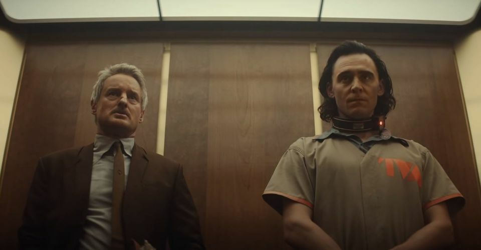 Owen Wilson και Tom Hiddleston σε μια σκηνή από το τρέιλερ Loki Owen Wilson και Tom Hiddleston σε μια σκηνή από τη σειρά Loki