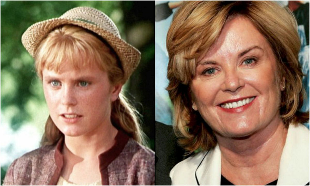 Clicca per vedere l'immagine originale Heather Menzies nel 1965 e in una foto recente