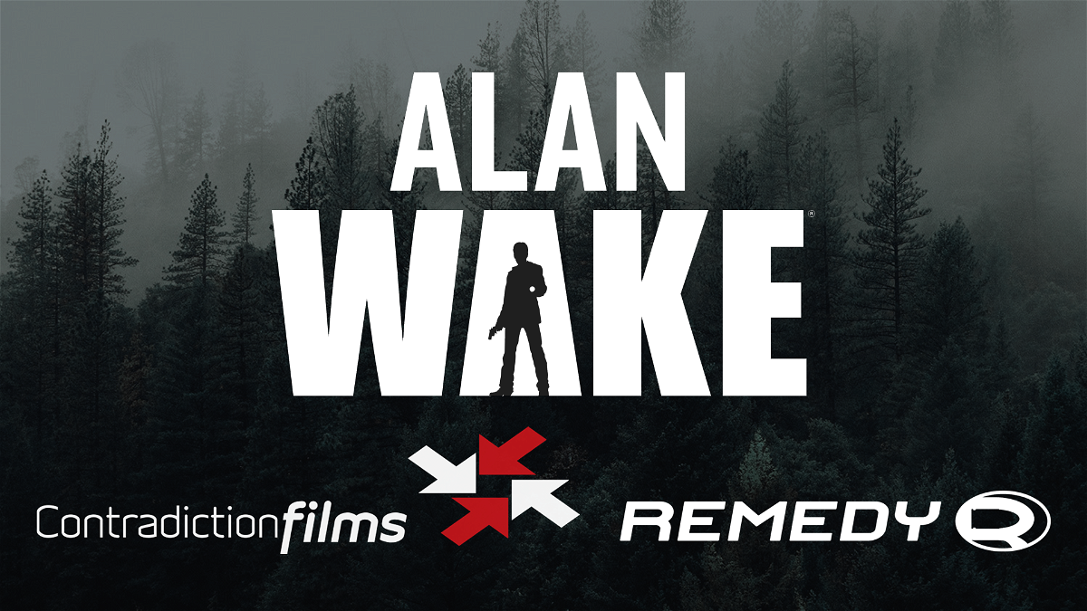 Il logo dell'annuncio della serie TV di Alan Wake