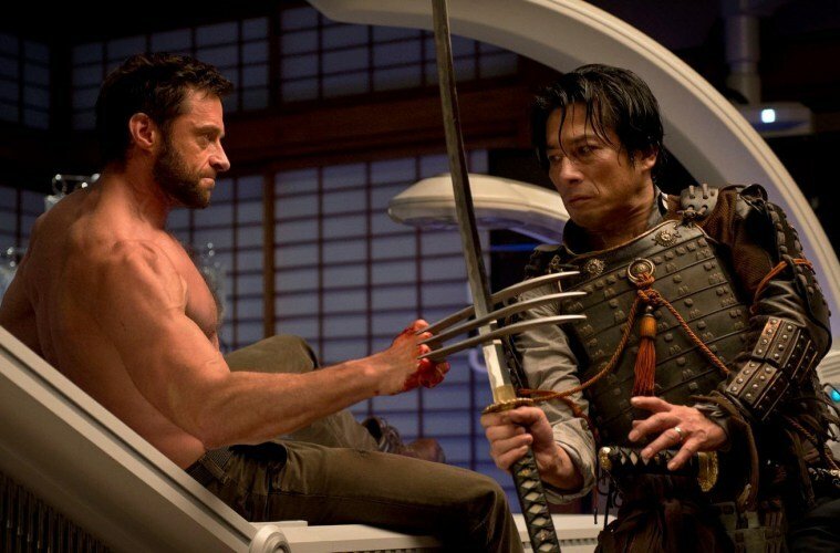 Yashida e Wolverine in una scena della pellicola