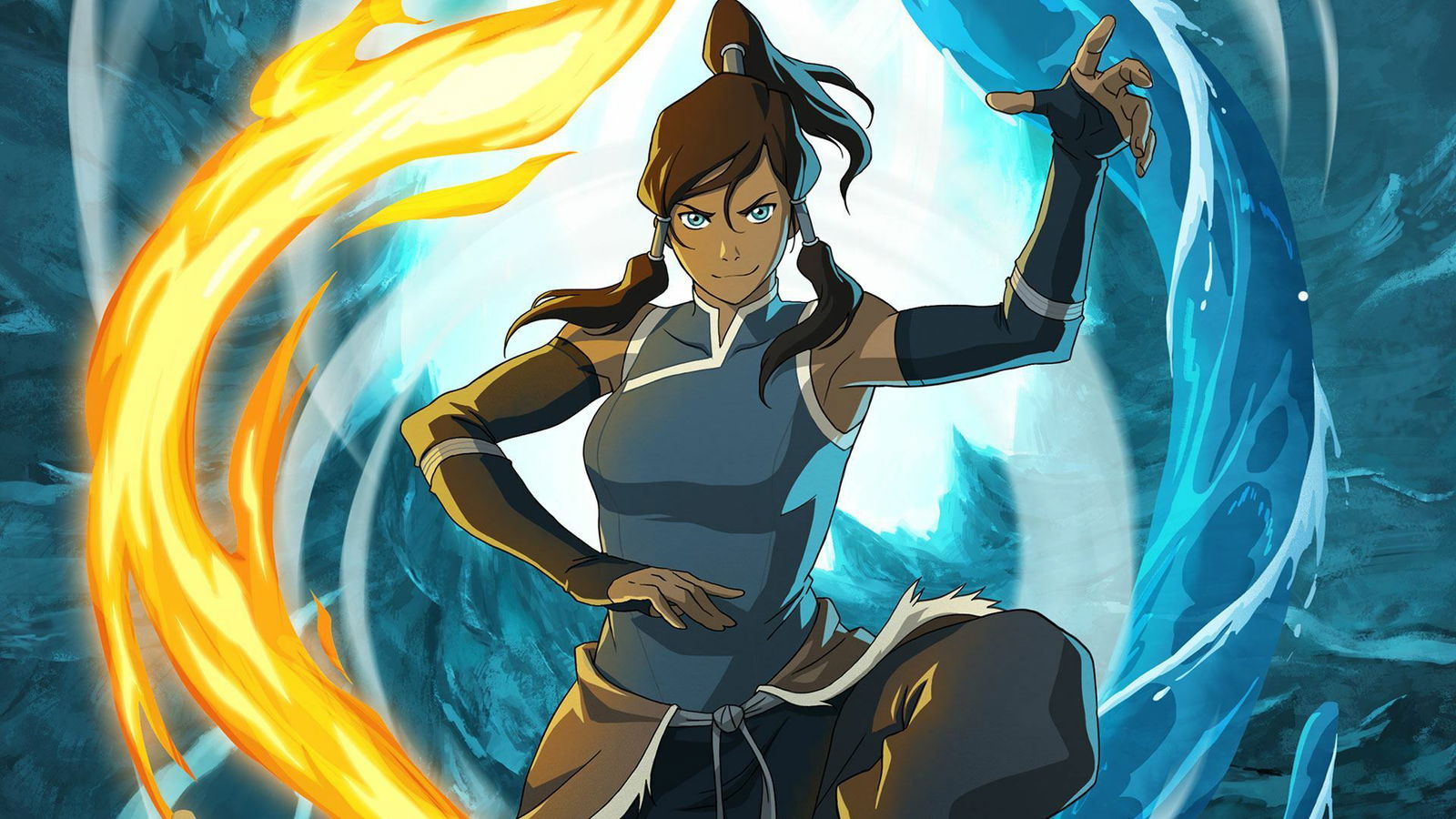 Clicca per vedere l'immagine originale La Leggenda di Korra, serie animata Nickelodeon