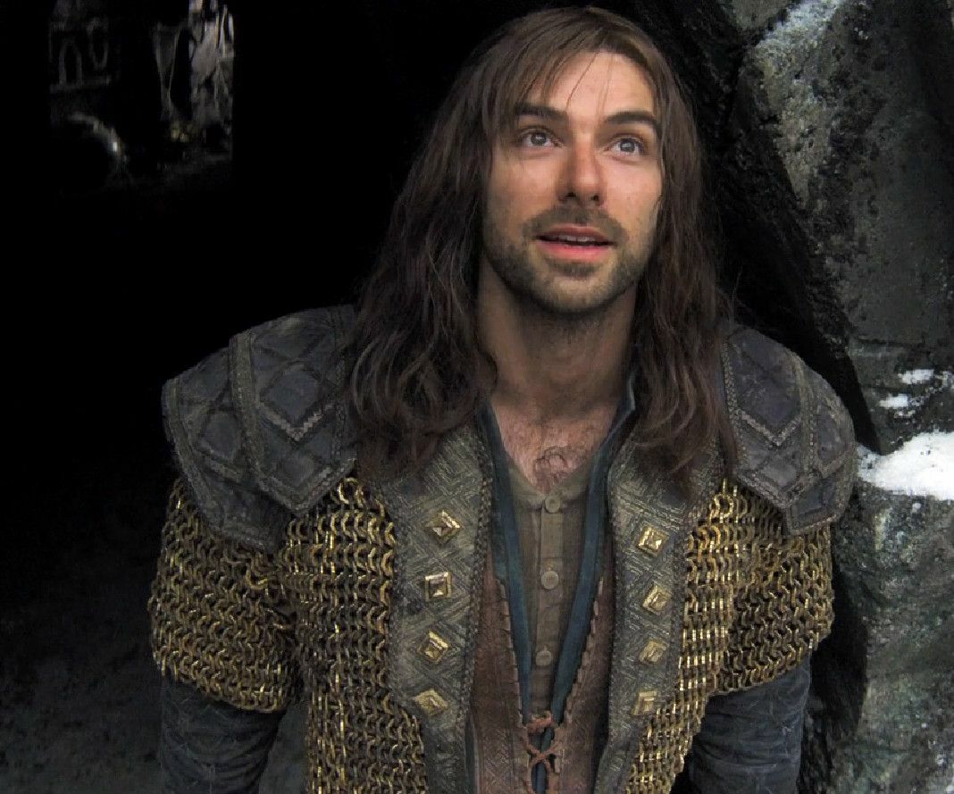 Clicca per vedere l'immagine originale Aidan Turner è Kili nella trilogia Lo Hobbit