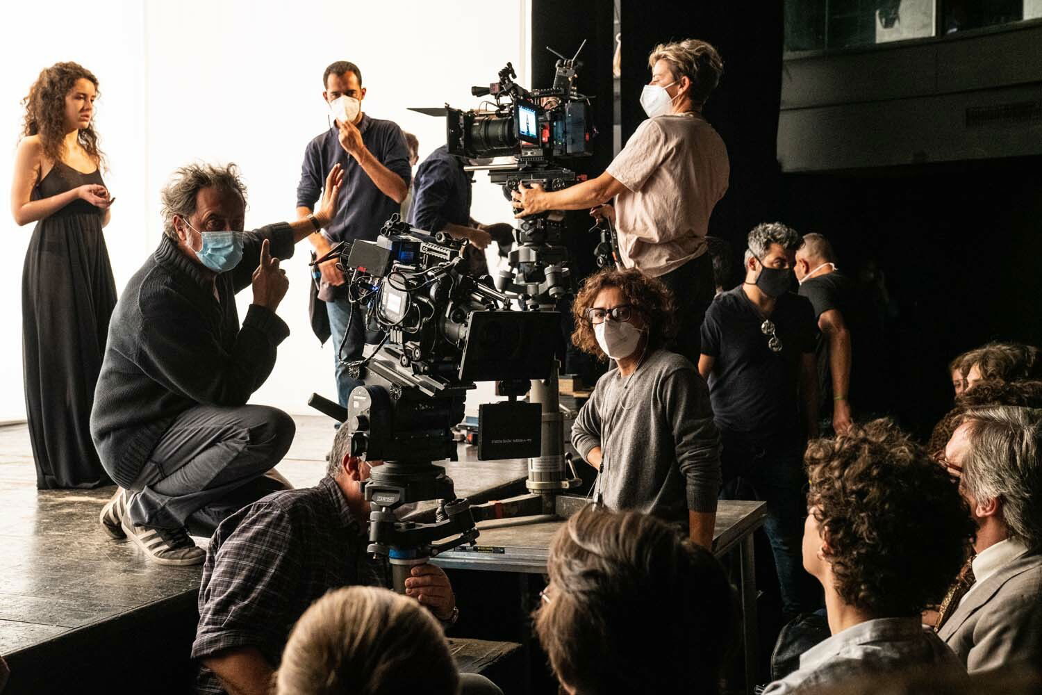 È stata la mano di Dio Sorrentino sul set di È stata la mano di Dio