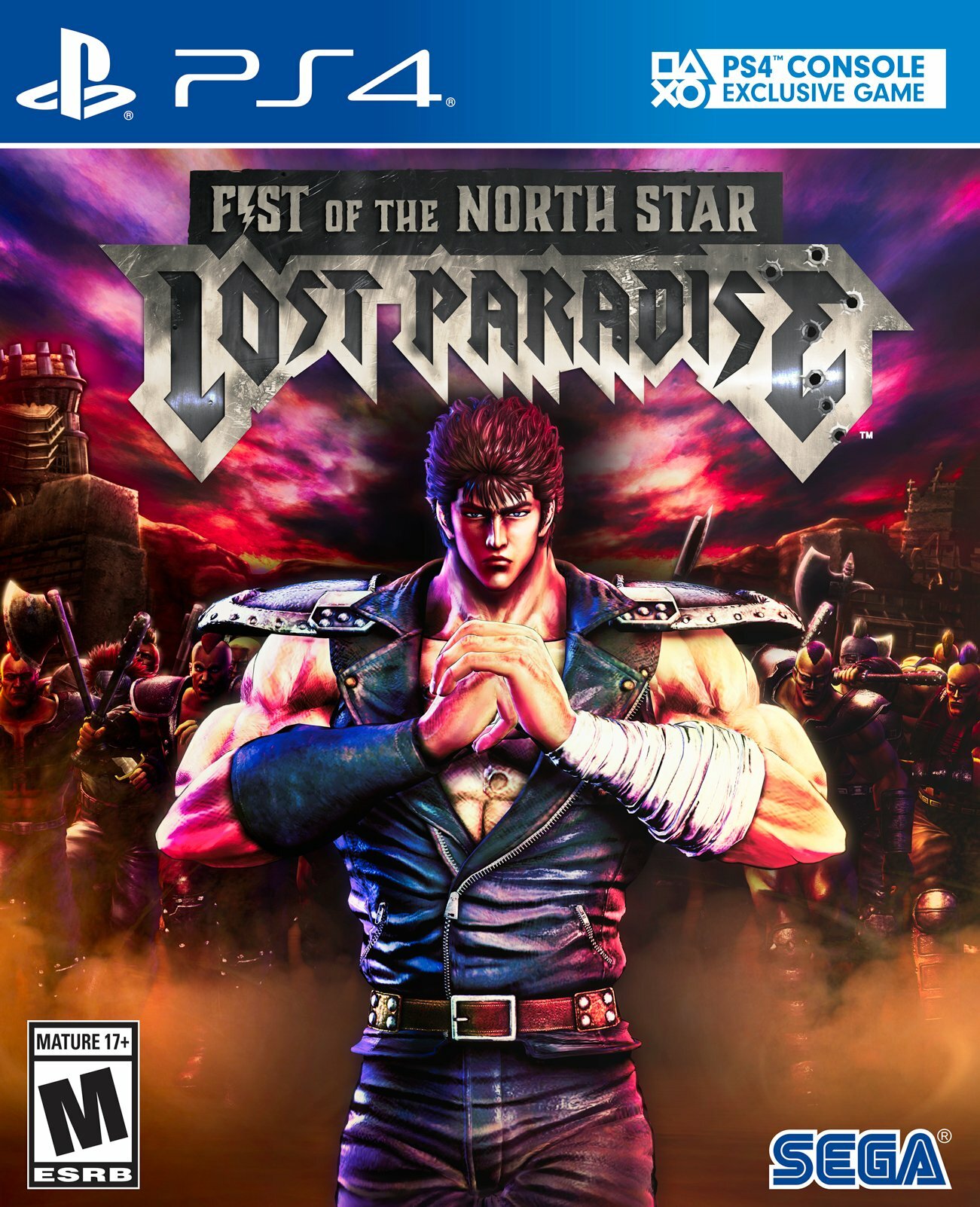 Clicca per vedere l'immagine originale Fist of the North Star: Lost Paradise in uscita il 2 ottobre 2018