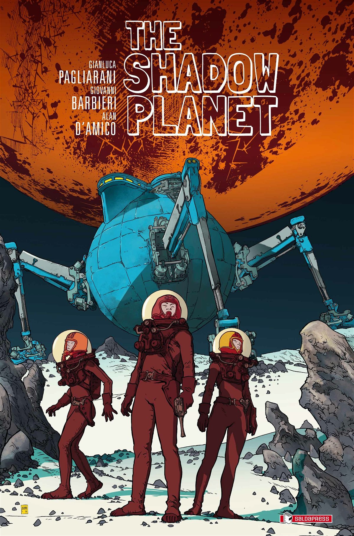 Cover del fumetto The Shadow Planet