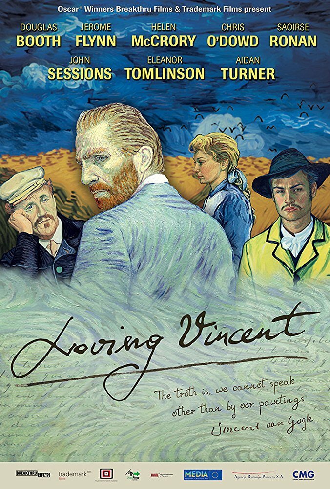 Il poster ufficiale del film Loving Vincent