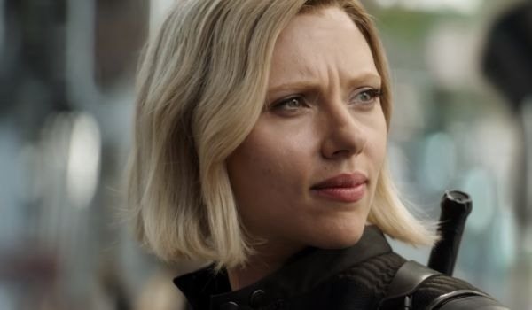 Scarlett Johansson in Avengers: Infinity War