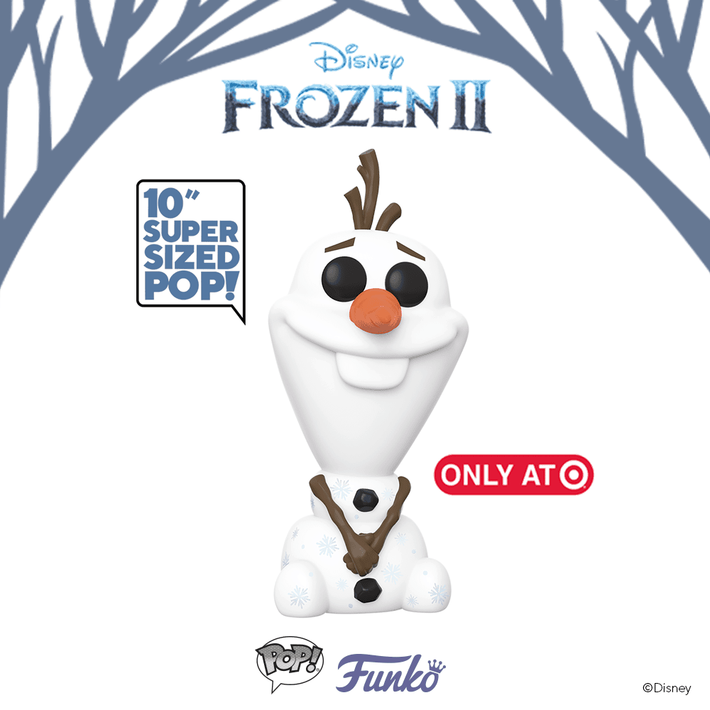  Il personaggio Funko di Olaf nel formato life size