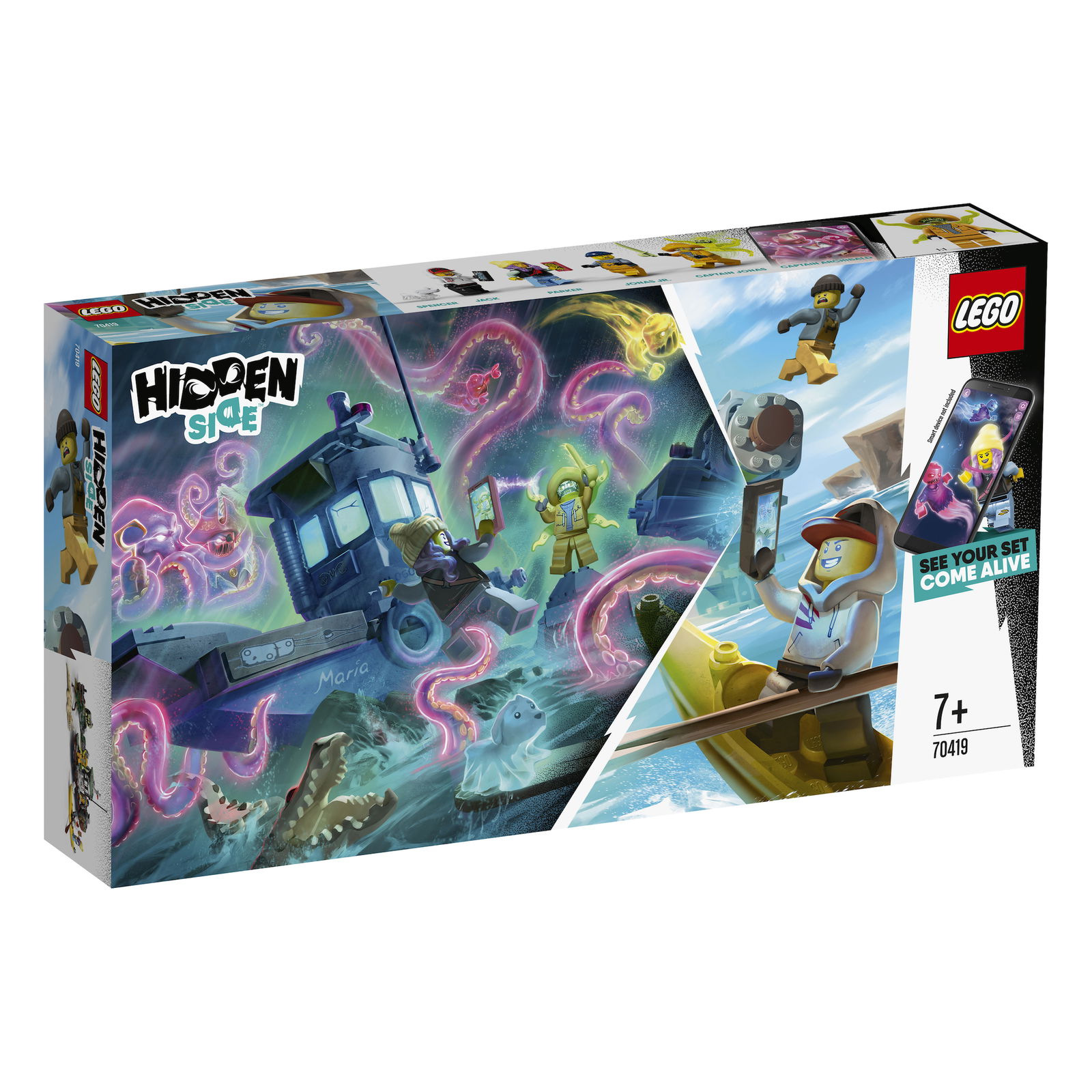 LEGO Hidden Side: set gioco LEGO Hidden Side: set gioco con mattoncini e realtà aumentata