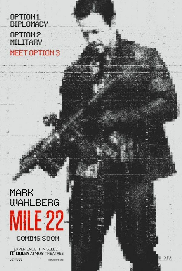 Clicca per vedere l'immagine originale Mark Wahlberg nel poster ufficiale di Mile 22