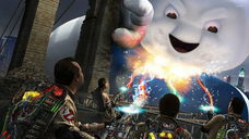 Copertina di Dan Aykroyd nel trailer di Ghostbusters: The Video Game Remastered