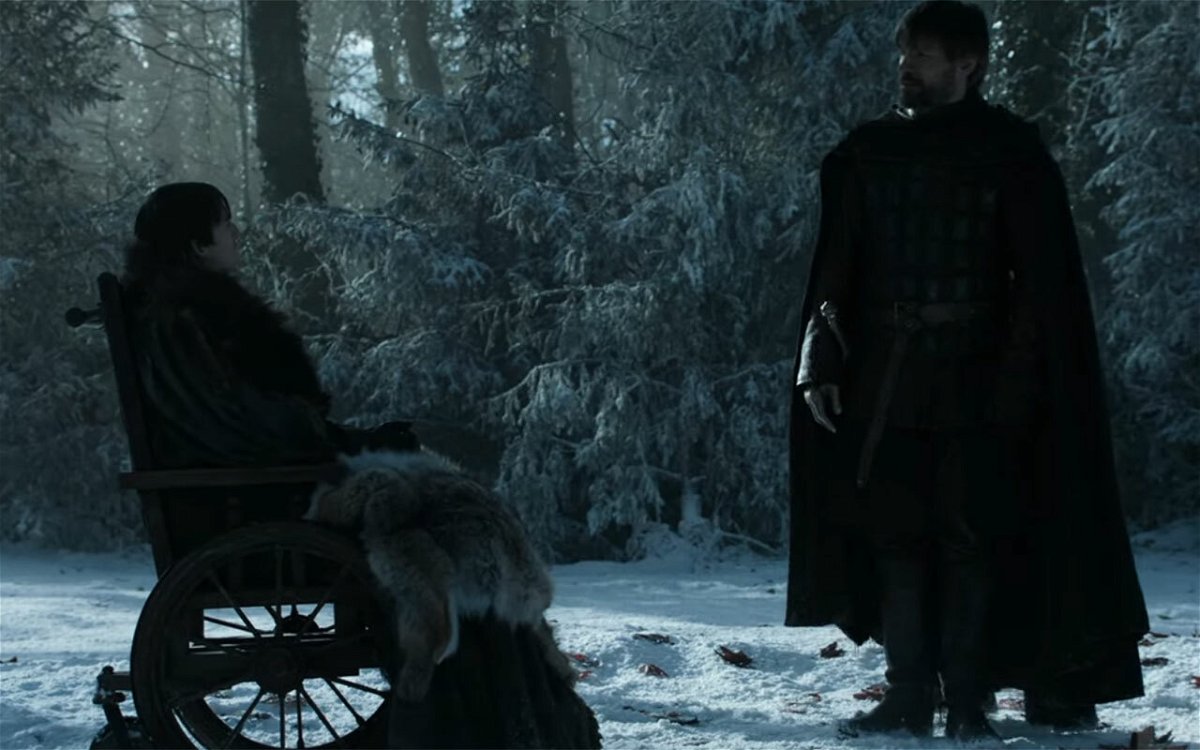 Bran at Jaime sa Winterfell
