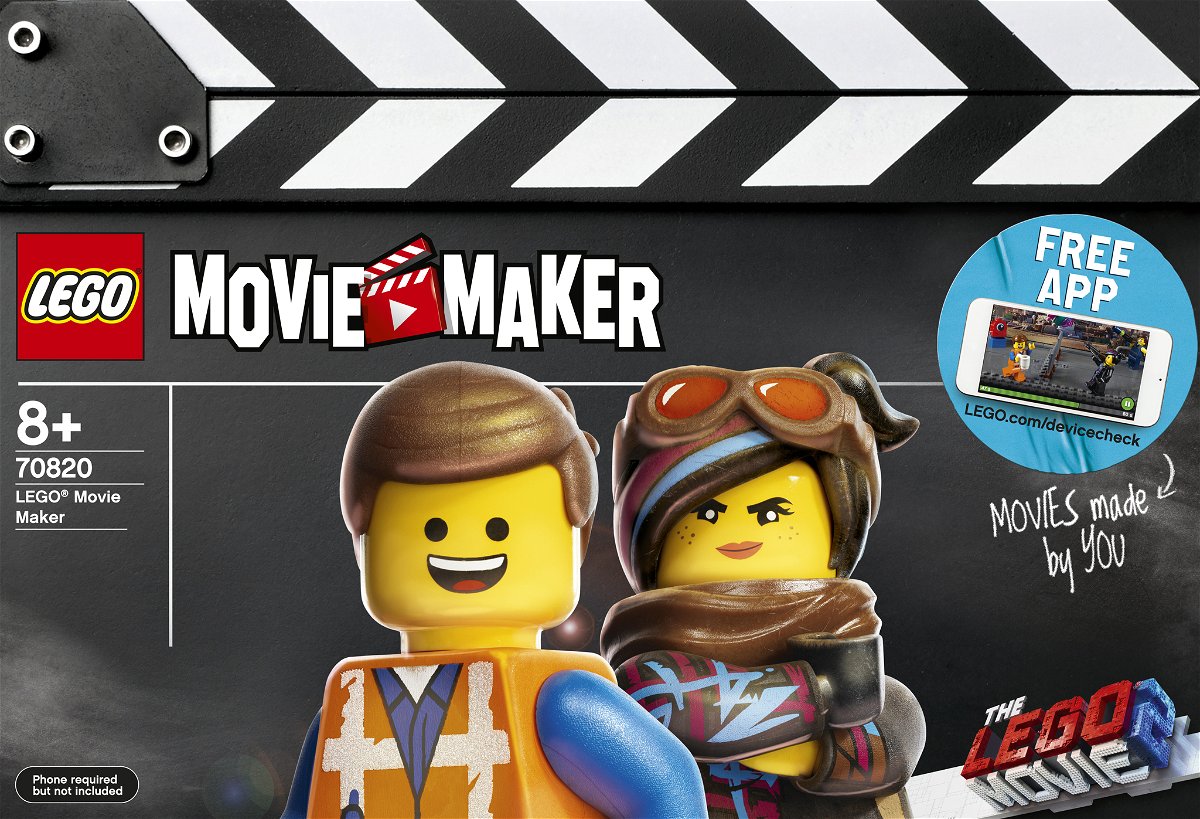 La scatola LEGO Movie Maker con 482 pezzi