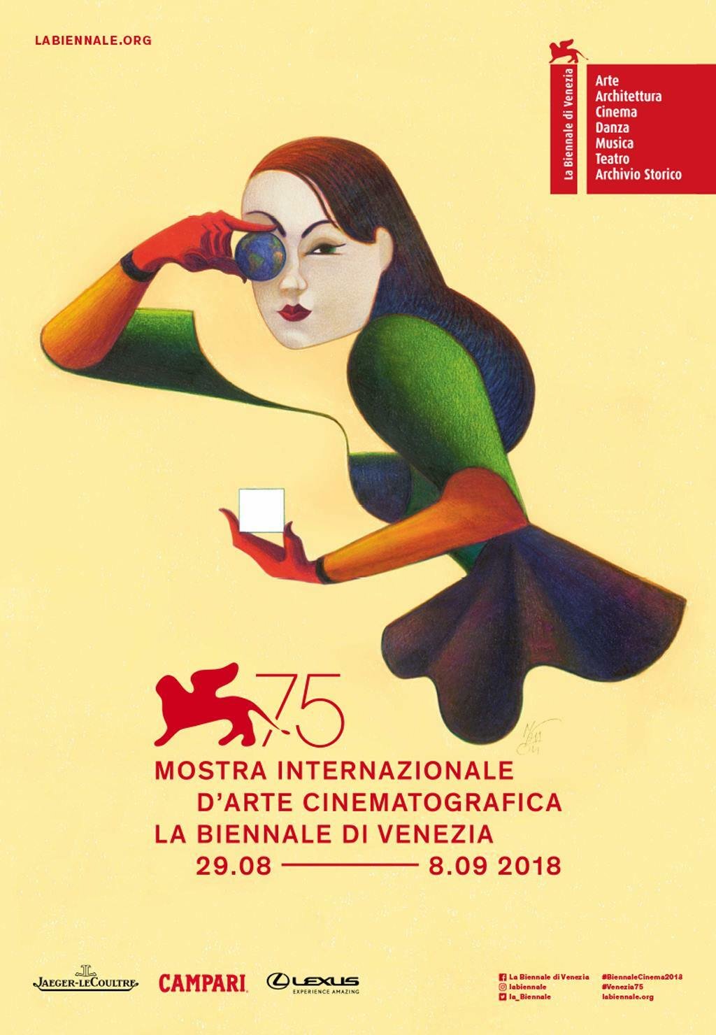 Il poster ufficiale della 75esima edizione