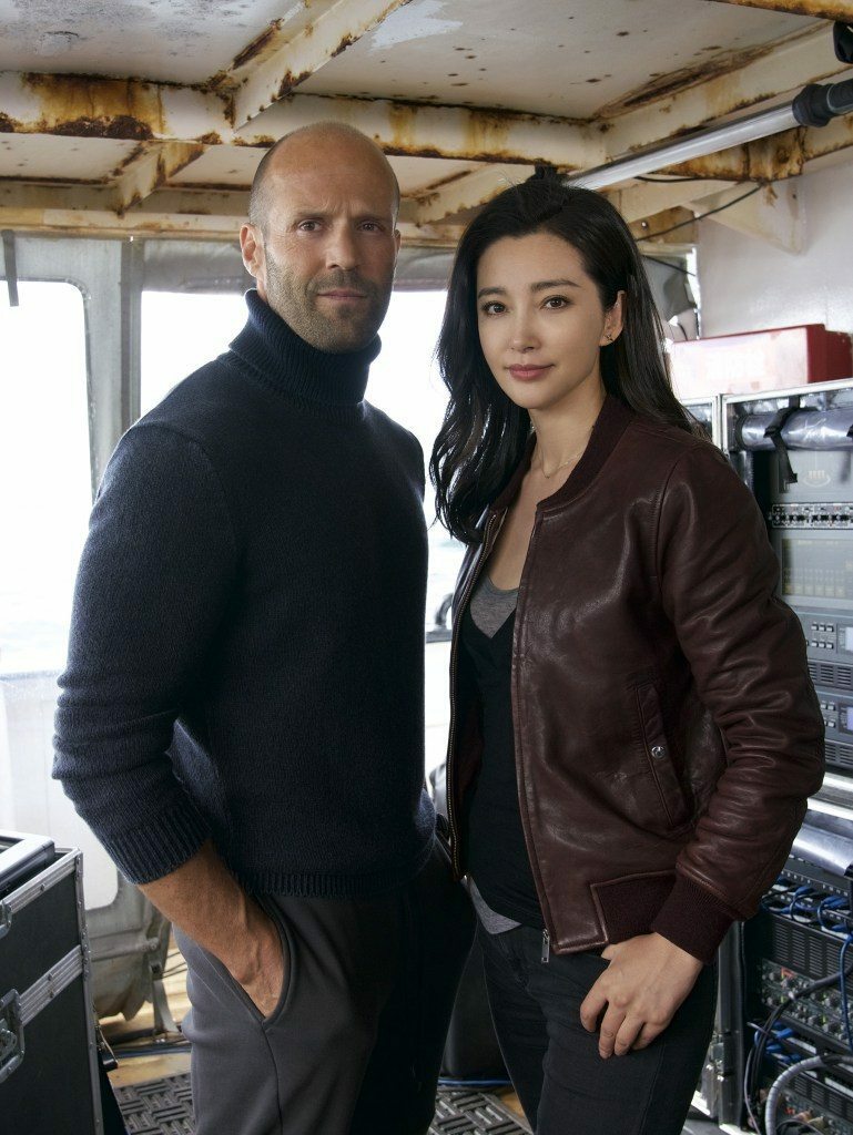 Jason Statham, prima foto di Meg L'attore Jason Statham in Meg