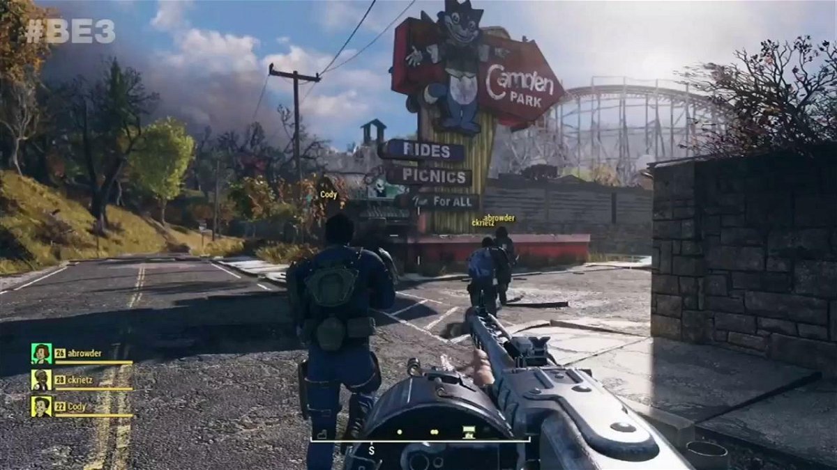 Un'immagine di gioco da Fallout 76