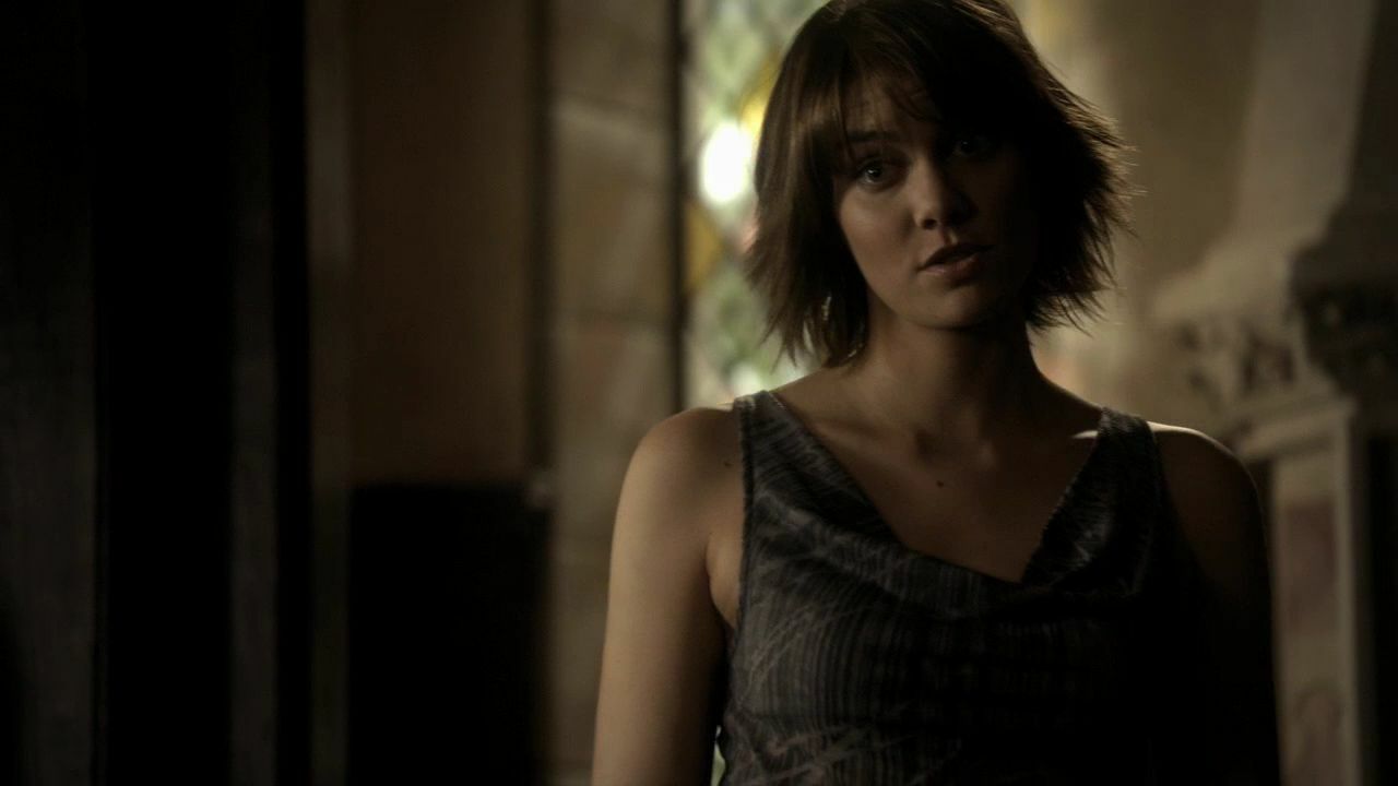 Clicca per vedere l'immagine originale Lauren Cohan è la vampira Rose