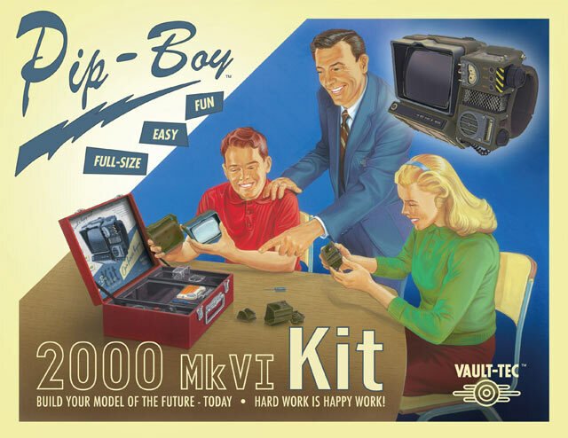 Pip-Boy 2000: facile, divertente e a grandezza naturale