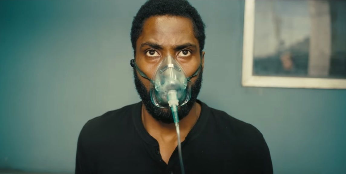 Clicca per vedere l'immagine originale Una scena del trailer di Tenet di Christopher Nolan