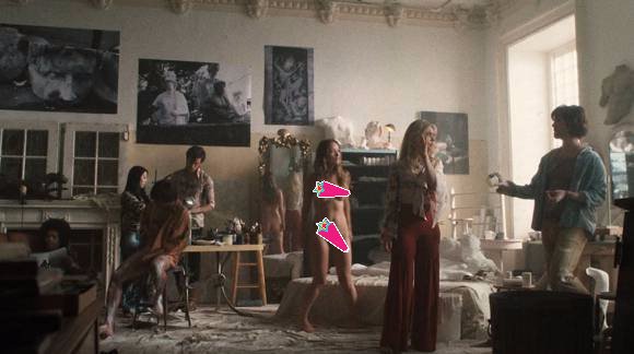 Olivia Wilde nuda in una scena di Vinyl