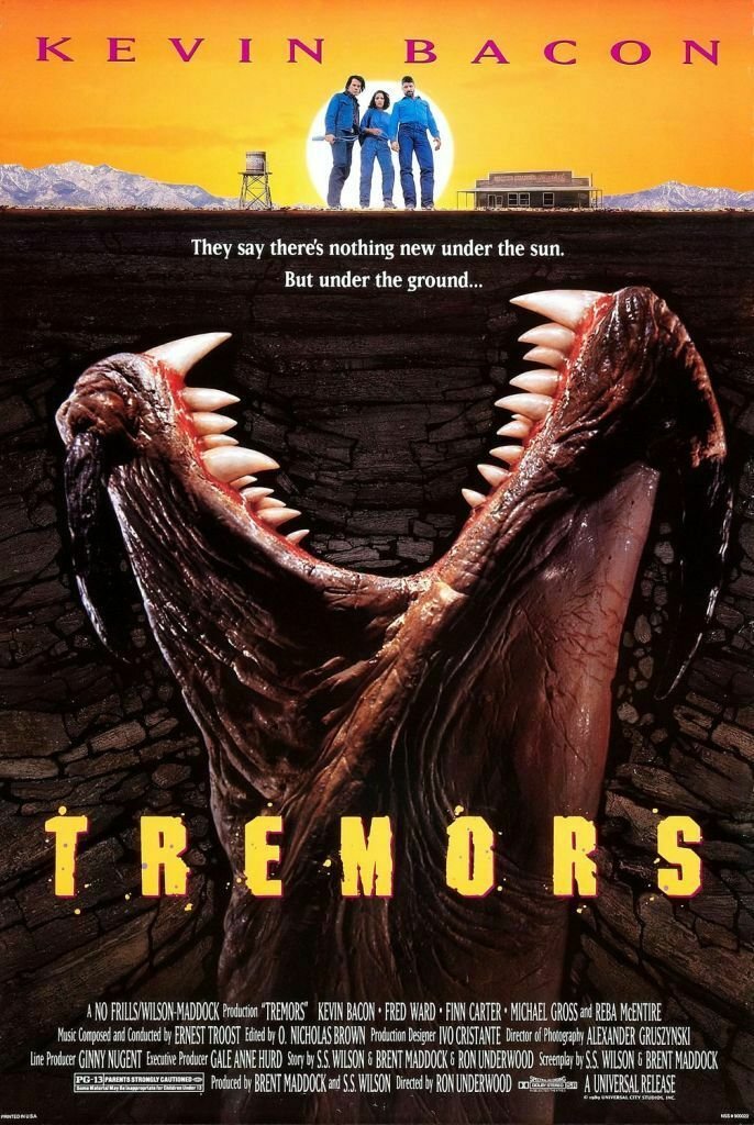 Il poster del film Tremors