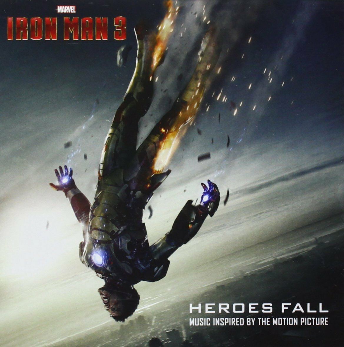 La cover di Iron Man 3 Heroes Fall Tony Stark è in seria difficoltà sulla cover di Iron Man 3 Heroes Fall