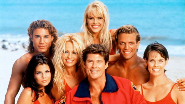 Clicca per vedere l'immagine originale Baywatch: il cast originale della serie TV