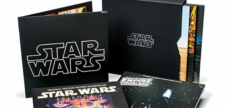 Clicca per vedere l'immagine originale Cover della collezione in vinile di Star Wars