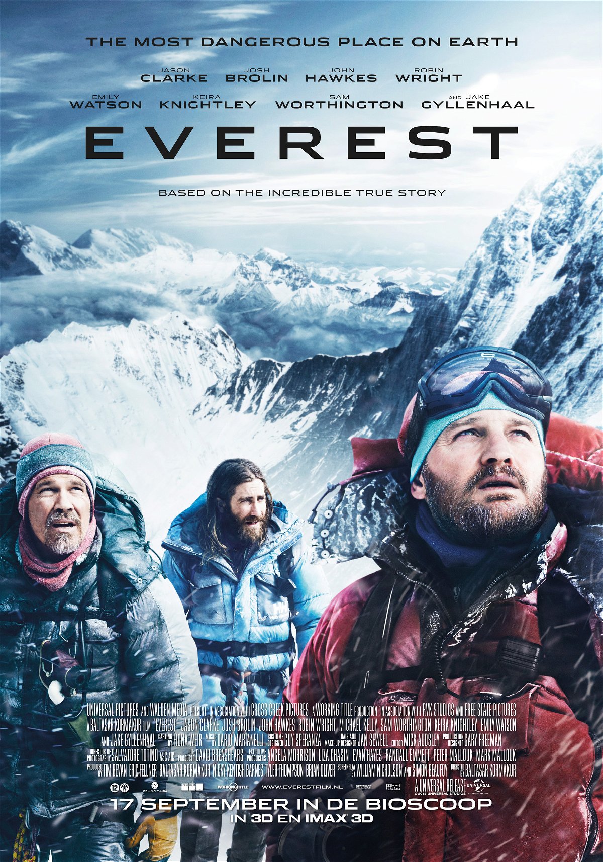 Il poster del film Everest