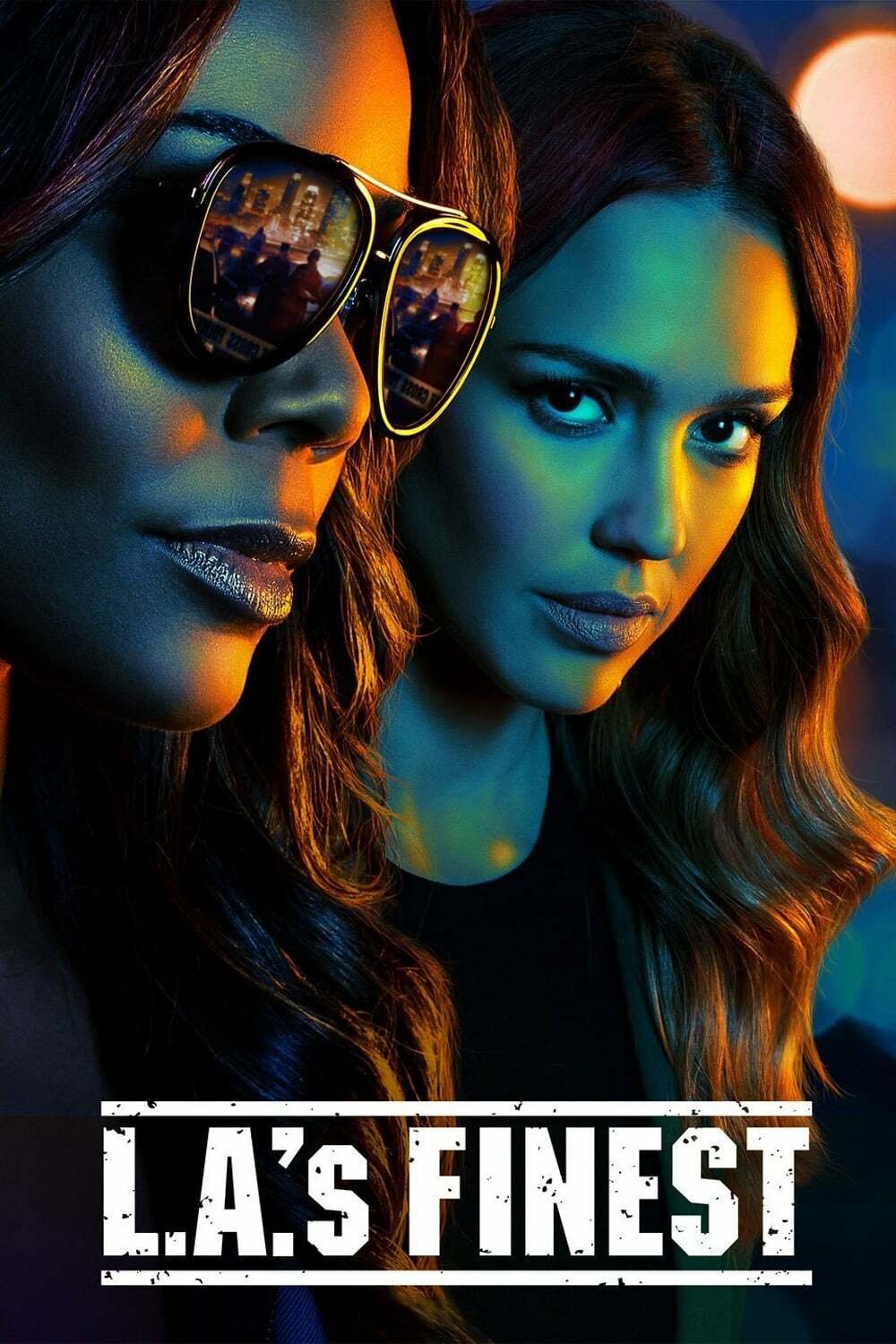 Jessica Alba e Gabrielle Union nel poster di L.A.'s Finest