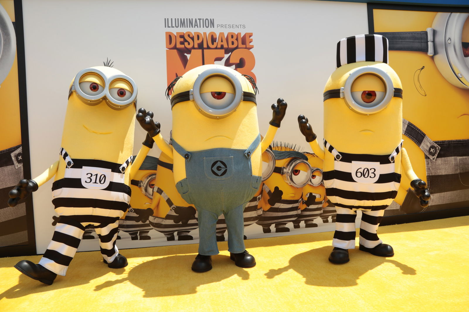 Clicca per vedere l'immagine originale Los Angelese: la première di Despicable Me 3 / Cattivissimo Me 3