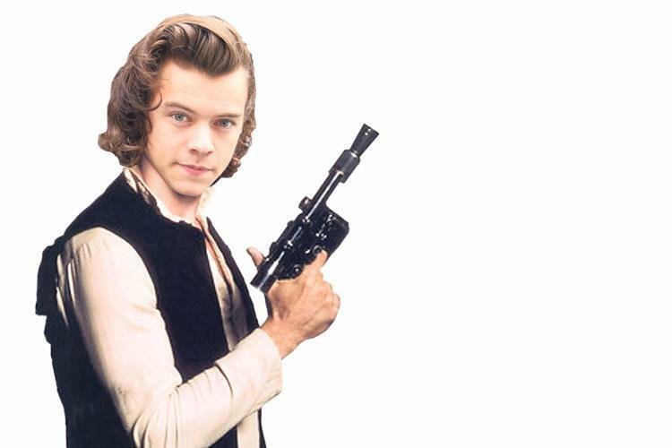 Harry Styles nei panni di Han Solo