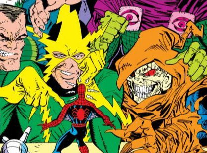 Electro insieme ad Hobgoblin nel ritorno dei Sinistri Sei Cover di Amazing Spider-Man #337