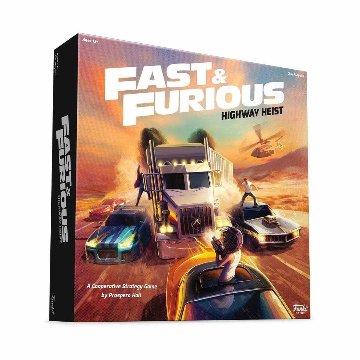 la scatola del gioco Fast & Furious: Highway Heist