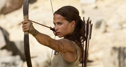 Alicia Vikander en Tomb Raider (2018)