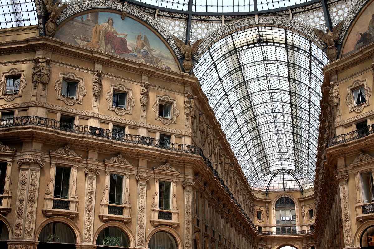 L'iconica Galleria Vittorio Emanuele II di Milano